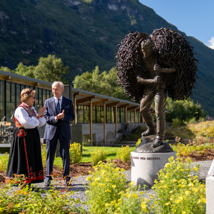 Avduka monumentet «Fjordafolket»